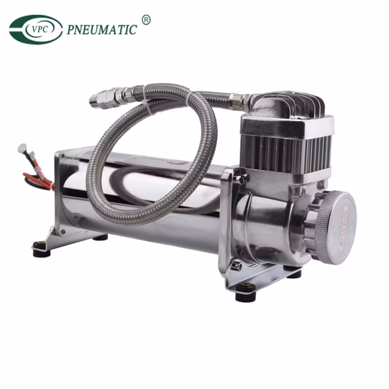 에어 서스펜션용 Viair 444c 480c DC12V 크롬 공기 압축기